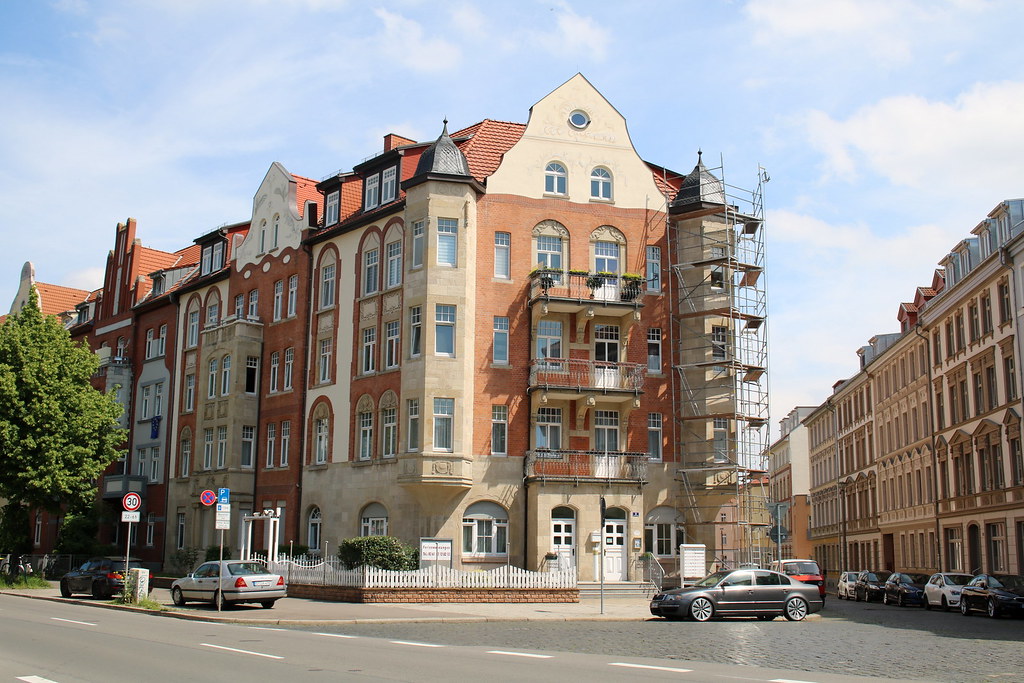 Erfurt: Eckhaus Schlüterstraße / Pfeiffersgasse | Helgoland01 | Flickr