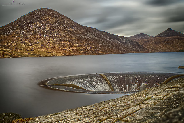 The silent valley resevoir in full flow