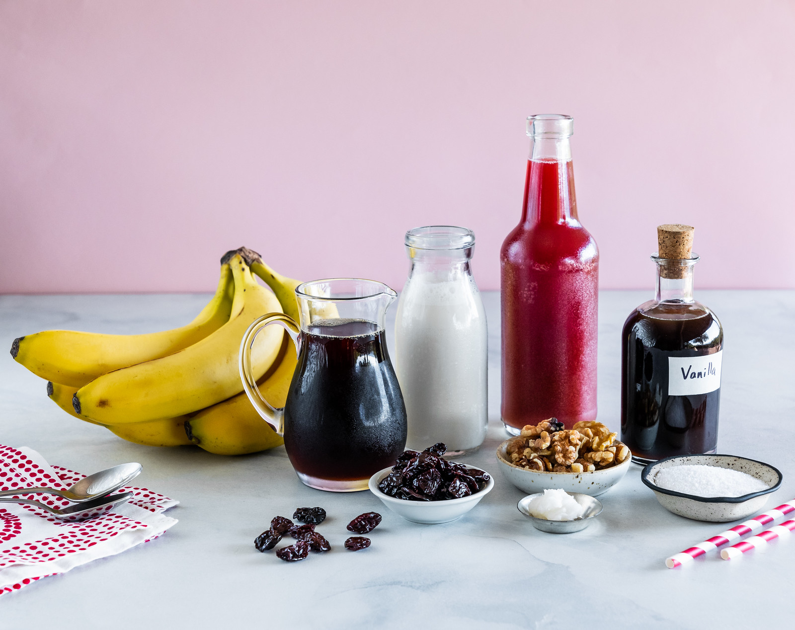 these smoothie ingredients are all vegan