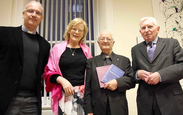 Canon Dr Maurice Elliott, Dr Margaret Daly–Denton, Canon Prof John Bartlett and Dr Kenneth Milne.