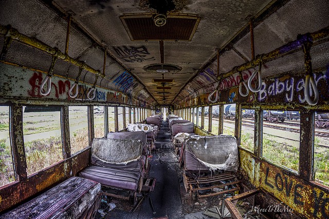 Abandoned Train Car