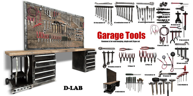 D-LAB garage TOOLS-ad L