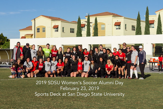 2019.02.23 SDSU Women's Soccer Alumni Game-
