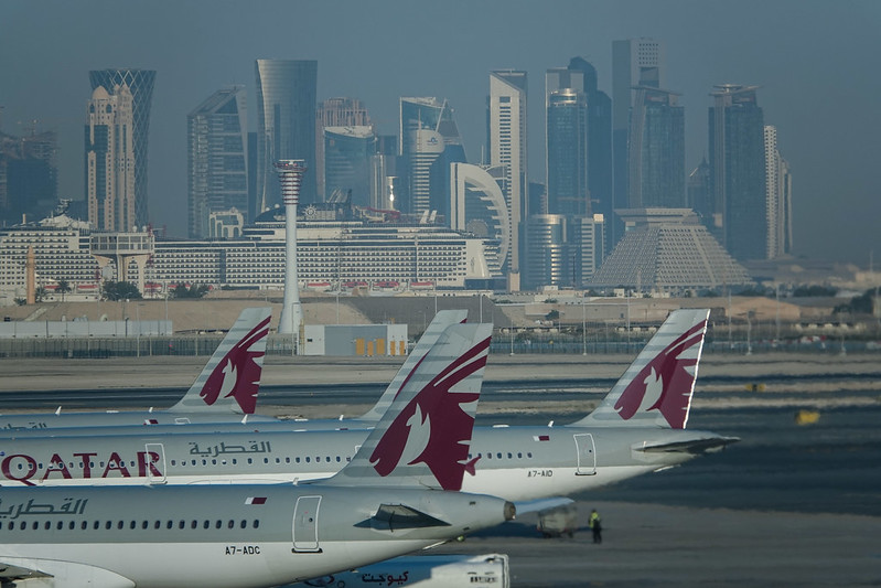 Doha airport view