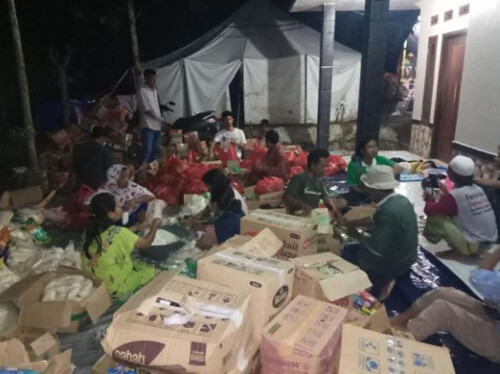 Dukungan Komunitas Volunteers Indonesia