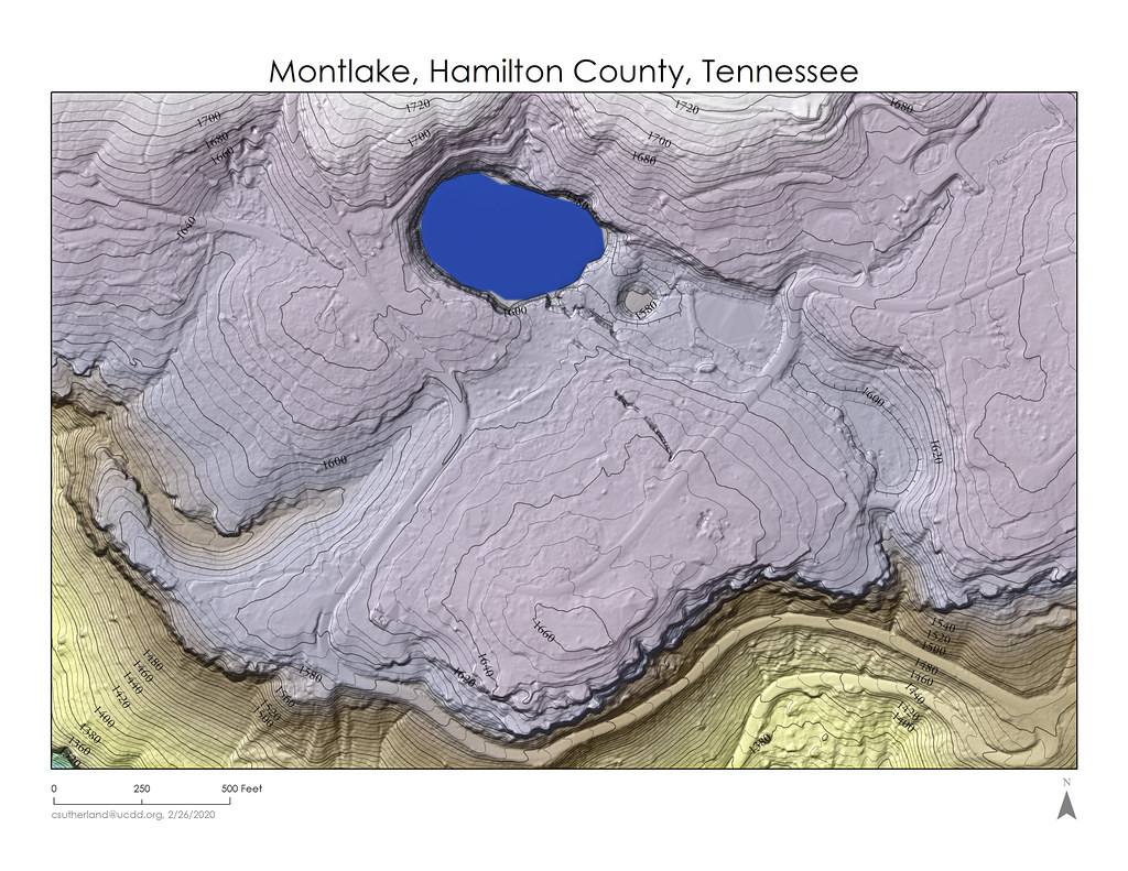 Montlake, Hamilton County, Tennessee [Map]