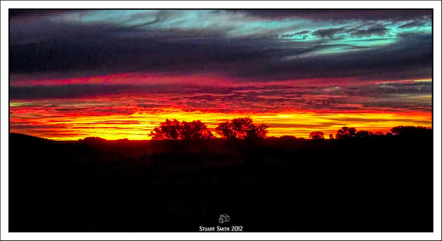 Sunset, Kane Street, Gwalia, Leonora, Western Australia