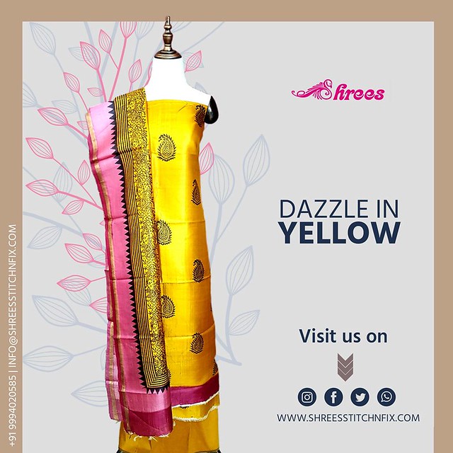 shrees boutique - Yellow salwar