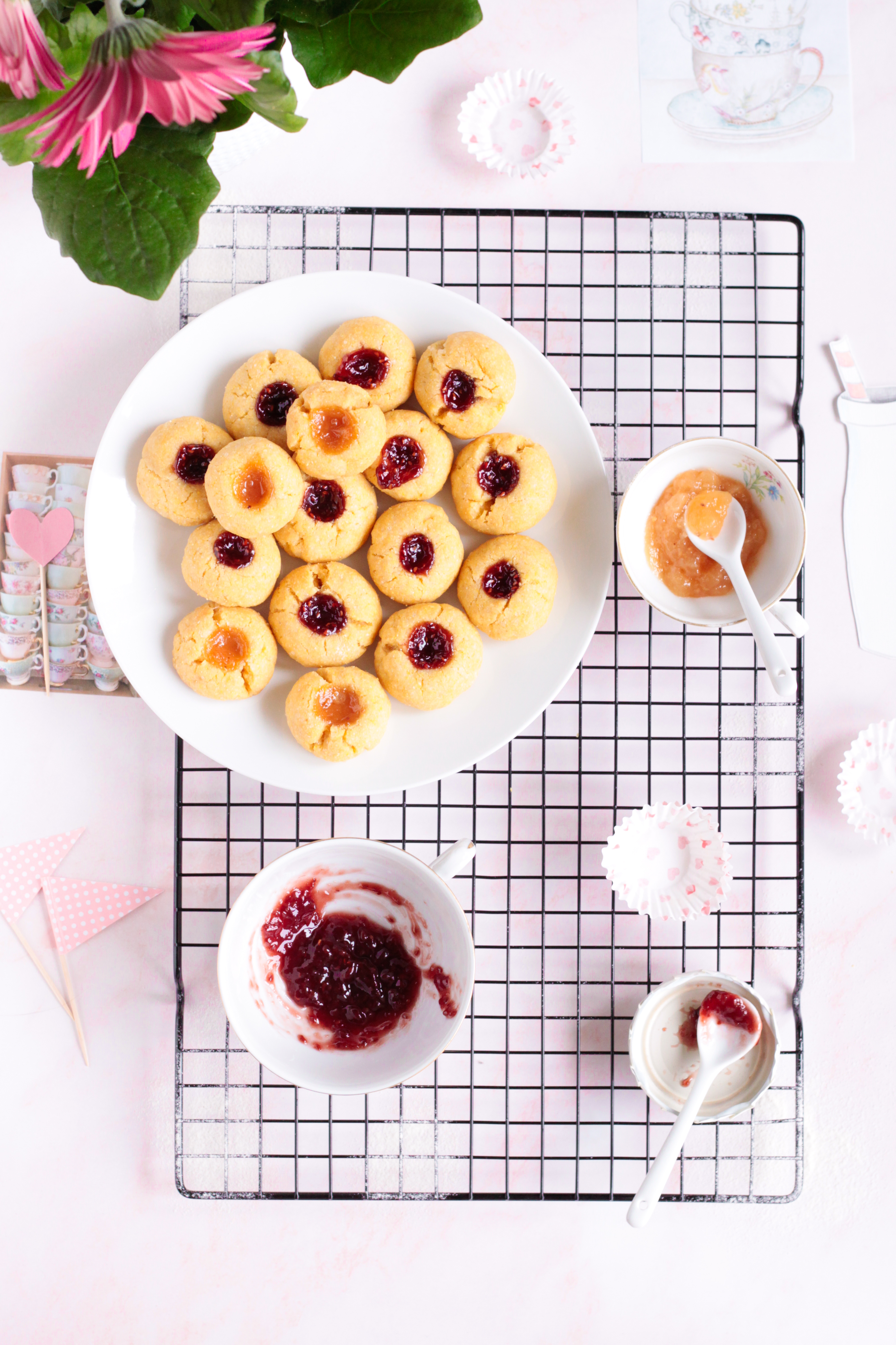 thumbprint cookies vegan