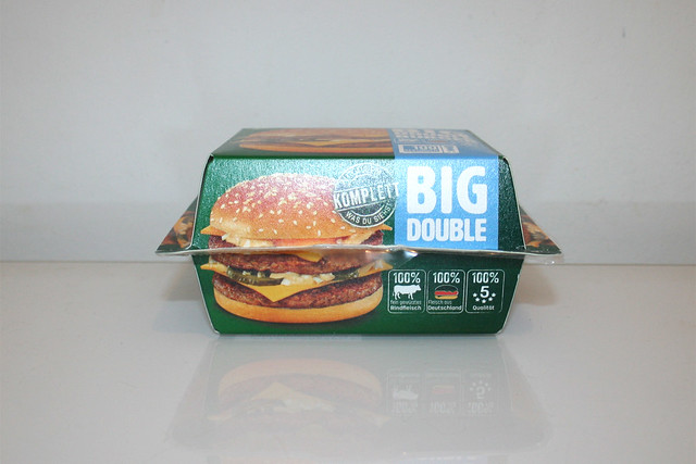 03 - Time4Taste Big Double Burger - Verpackung Vorderseite / Packaging front