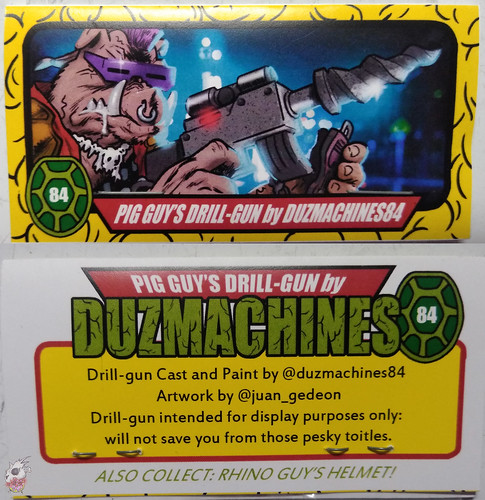 Duzmachines84 :: Rhino Guys Helmet & Pig Guy's Drill Gun xi / Drill pack  (( 2020 ))