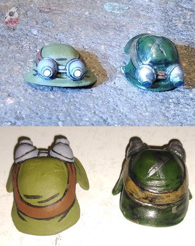 Duzmachines84 :: Rhino Guys Helmet & Pig Guy's Drill Gun ix / With 2013 'Classics' helmet  (( 2020 ))