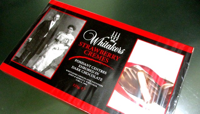 Whitakers strawberry cremes