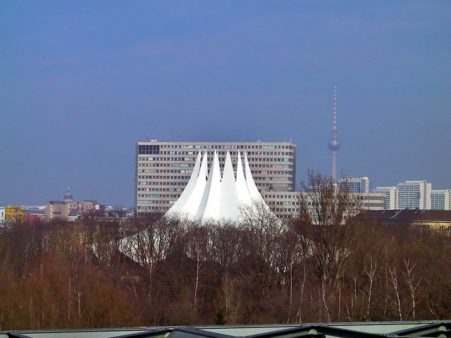 Blick vom Deutschen Technikmuseum Berlin
