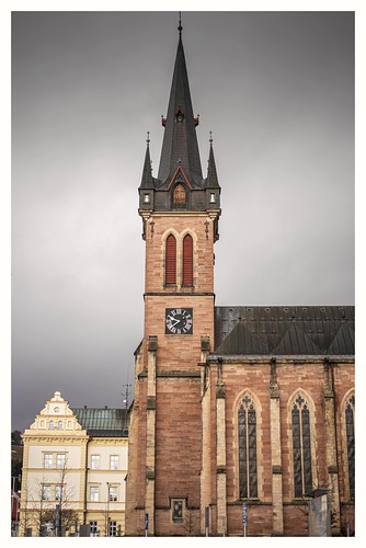 czech republic church spire cool winter dark skies sky vrchlabi nikon d750 project 365