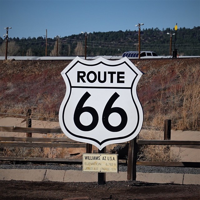 Route 66 Sign SR602202