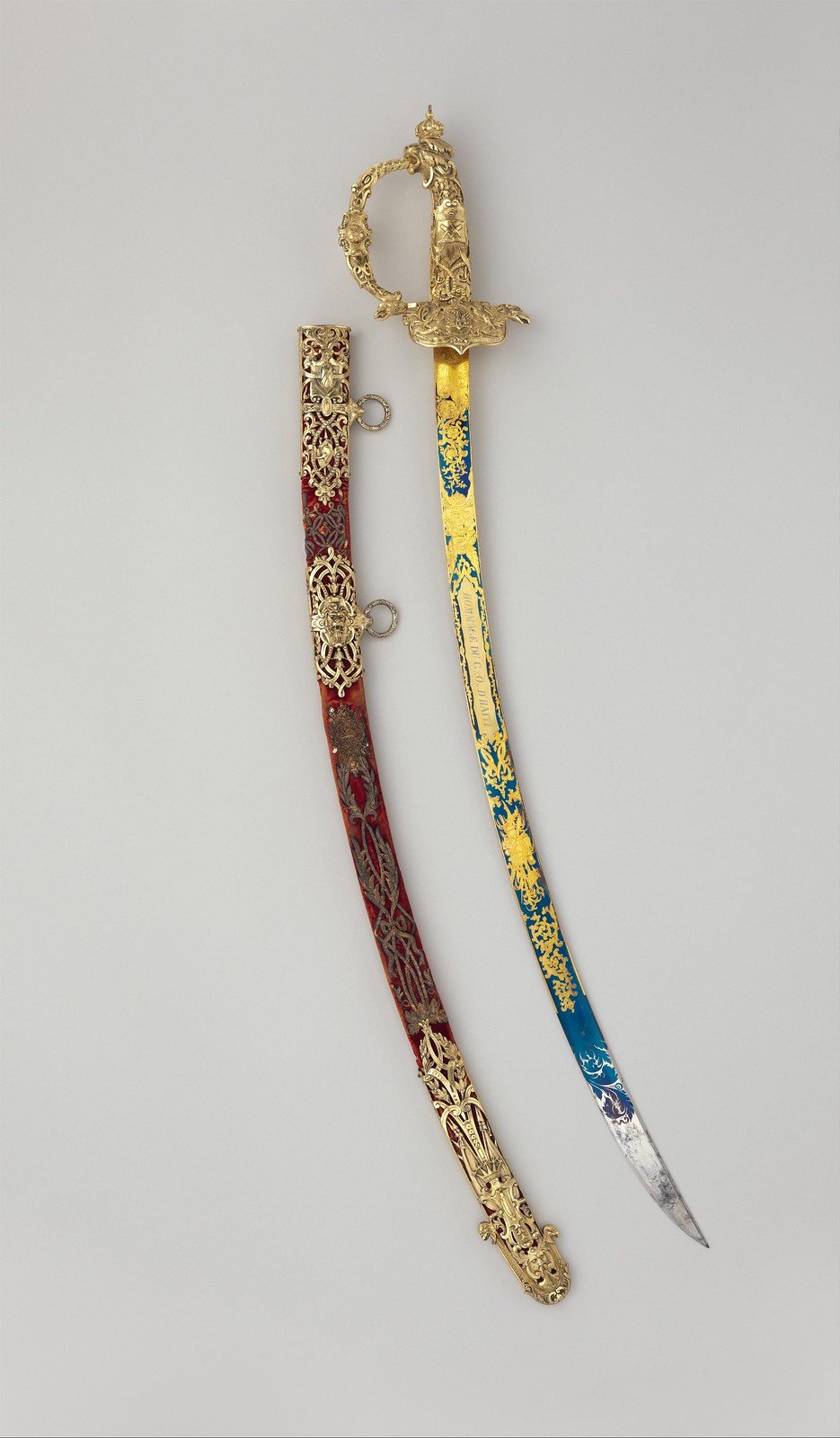 Robert Mole  Sword with Scabbard of Faustin I (1782–1867), Emperor of Haiti_DP320266