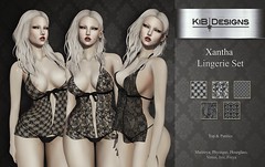 KiB Designs - Xantha Lingerie Set @Suicide Dollz Event
