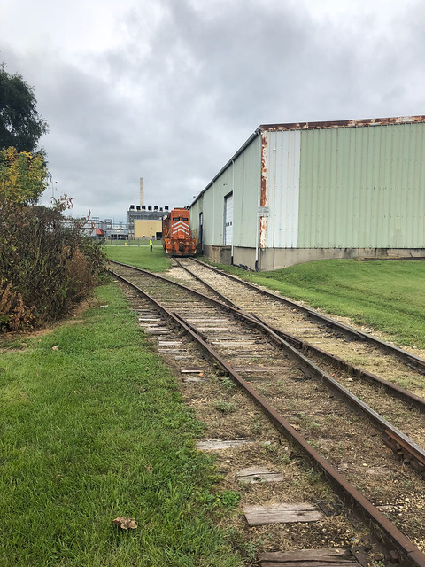 CN on the CM&G at Aetna Plywood 11th Street August 29 2018