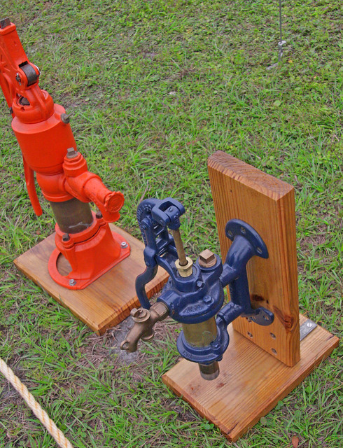 Two Manual Water Pumps