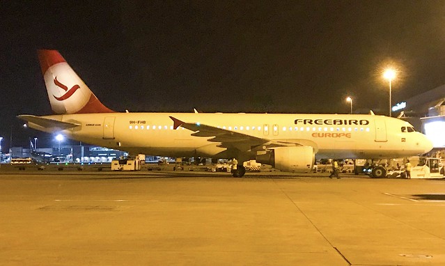 Freebird Europe Airbus A320-214 9H-FHB