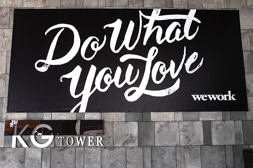 Do What You Love wework--Seoul