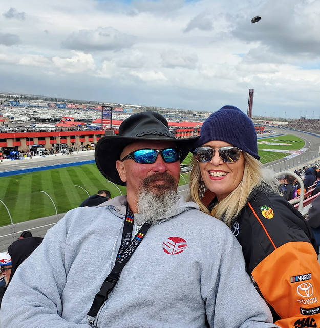 Us In The Stands at Auto Club Speedway