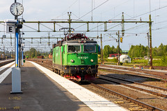 Green Cargo Rc4 1252 go around in Boden