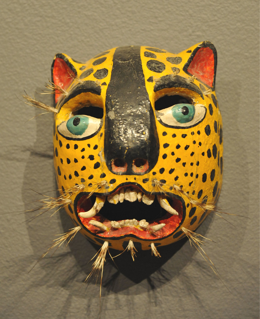 Jaguar Tigre Mexican Mask Mascara