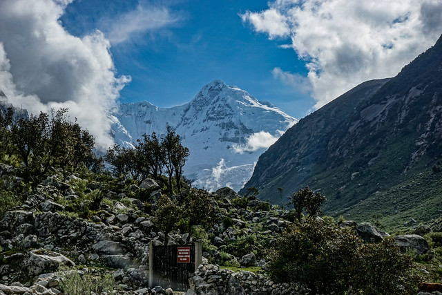 Quebrada Rajucolta: Nevado Huantsán 6395 m.