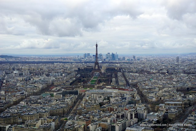 View of Eiffel Tower in Paris