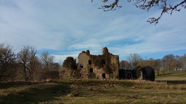 Gight Castle, Methlick, Aberdeenshire, Feb 2020