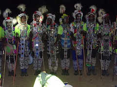 Los wodaabe. Danzas y cantos durente el festival Gerewol. Al sur de Massenya. Chad