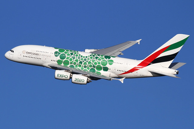 A6-EOJ | Emirates Airbus A380-861 | London Heathrow Airport EGLL/LHR | 19/01/20