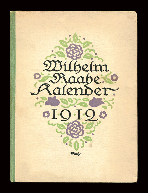 Der Wilhelm Raabe Kalender von 1912