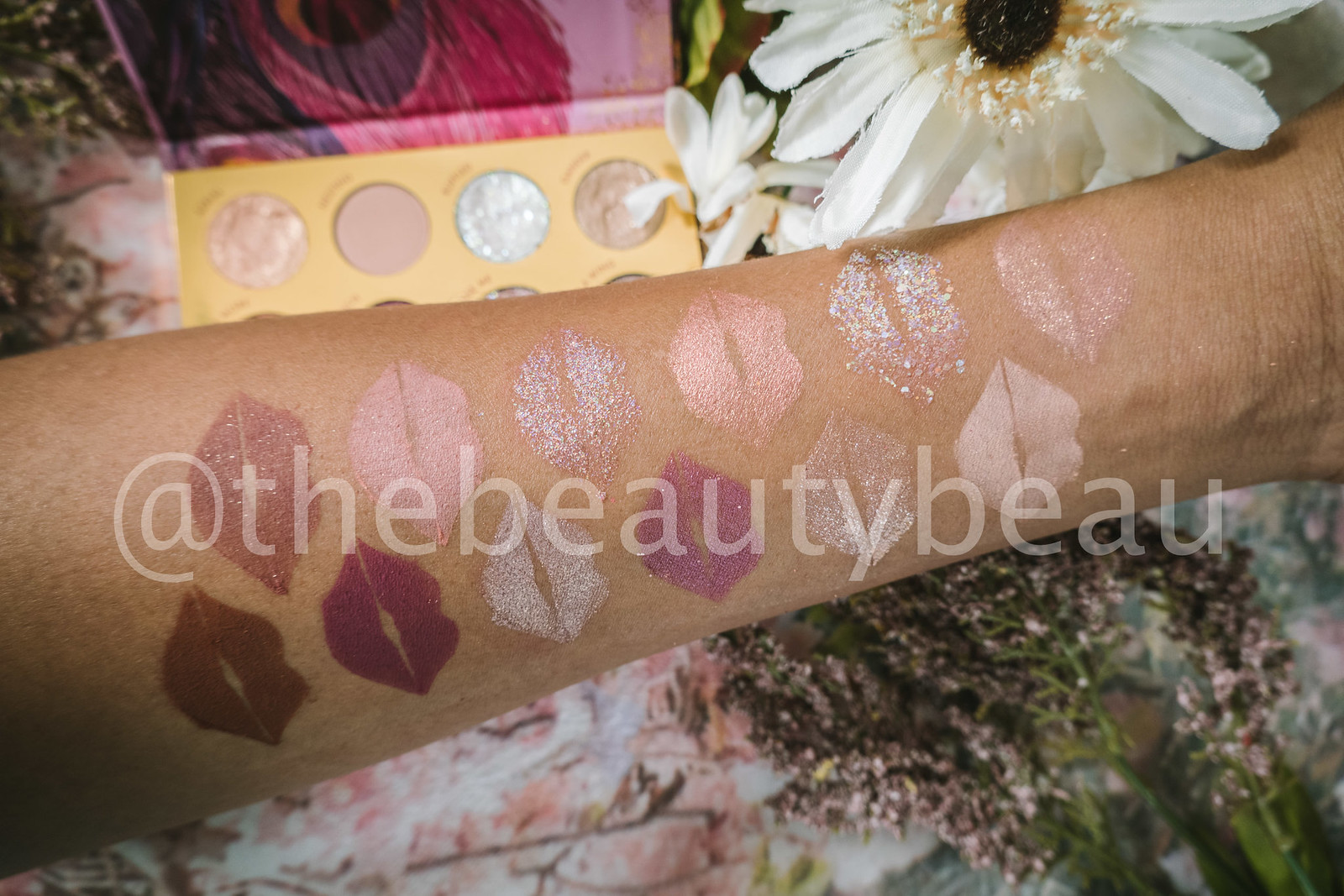 colourpop bye bye birdie palette review with swatches