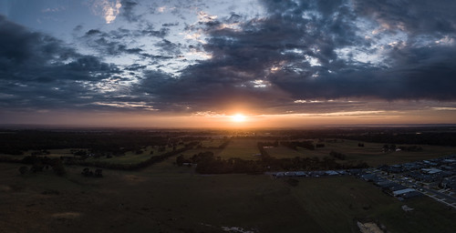 australia botanicridge djimavicpro dronephotography hdrphotography sky sunrise victoria djiaustralia djiglobal dronelife earlymorning landscape panorama melbourne