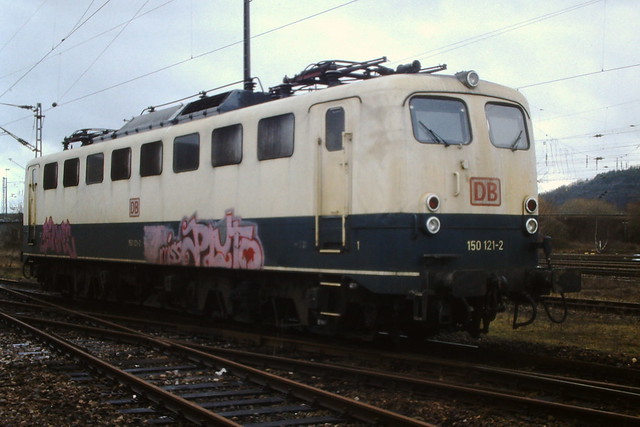 DEUTSCHE BAHN/GERMAN RAILWAYS CLASS 150 ELECTRIC LOCOMOTIVE 150121-2