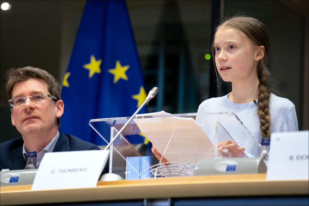 Greta Thunberg urges MEPs to show climate leadership | Flickr