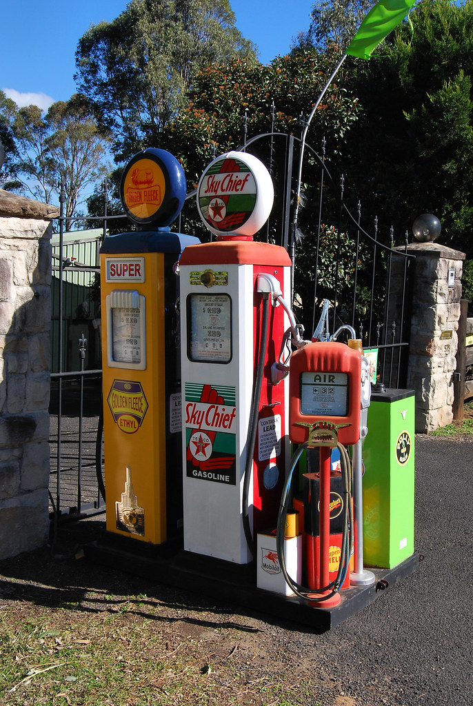 Replica Petrol Pumps, Kurmond, NSW