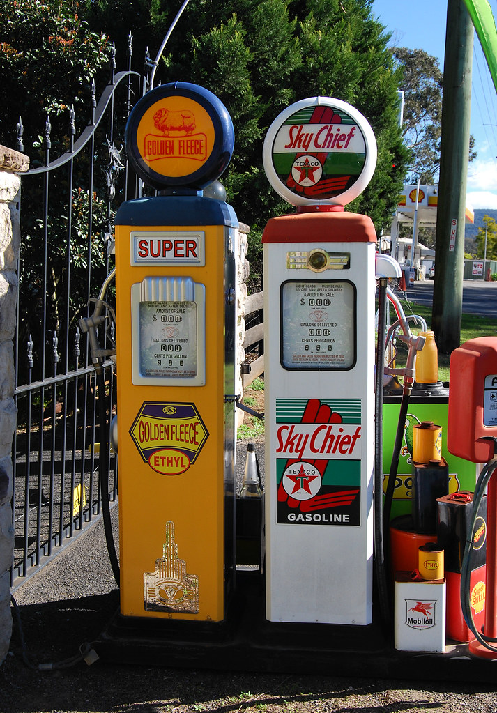 Replica Petrol Pumps, Kurmond, NSW