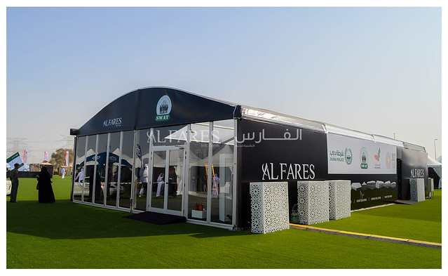 Al Fares Marquees for the Tactical Event - UAE Swat Challenge 2020