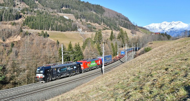 MRCE & DB Cargo Intermodal_Matrei Am Brenner, Austria_180220_01