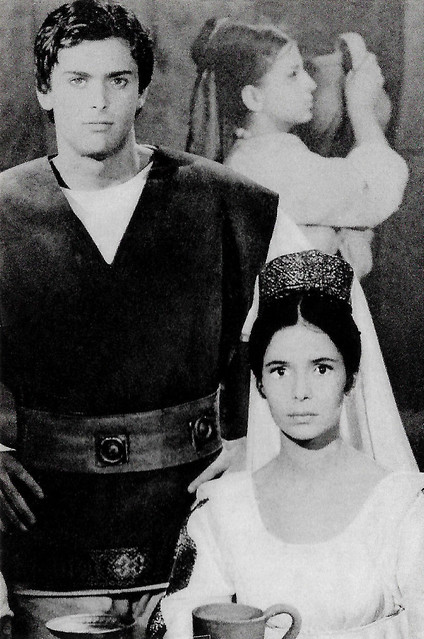 Marie-José Nat and Alexandru Herescu in Dacii (1966)