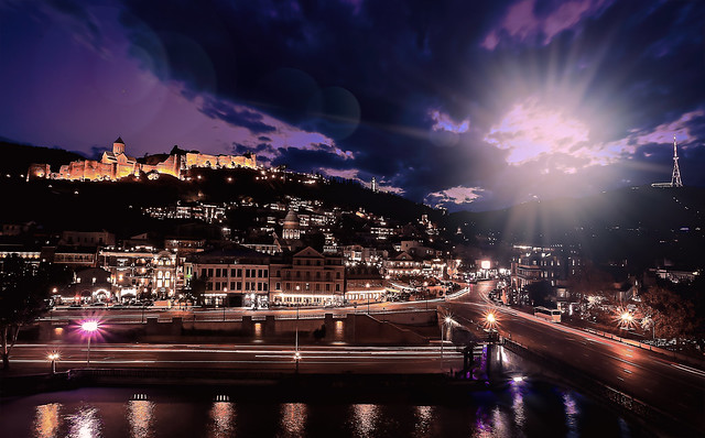 Tbilisi by night