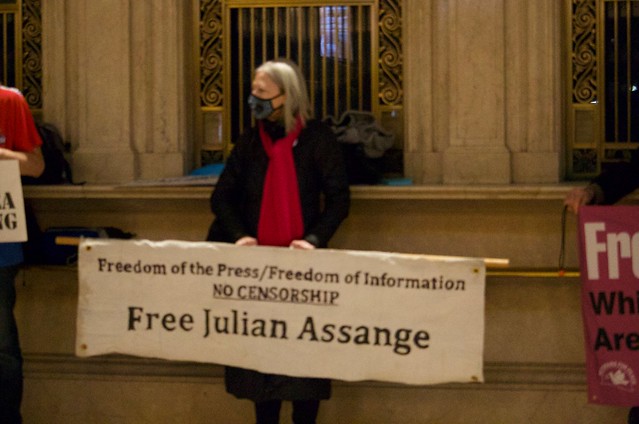 Assange Manning Vigil March 5, 2020