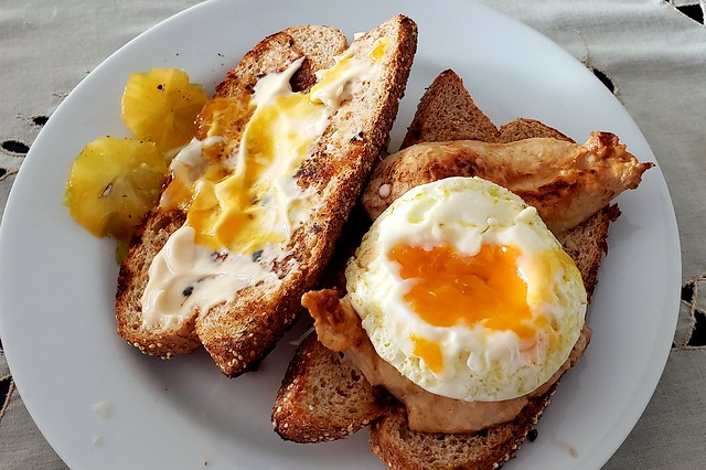#060320 #almoço #sanduiche #frango #ovo #lunch #sandwich #chicken #egg