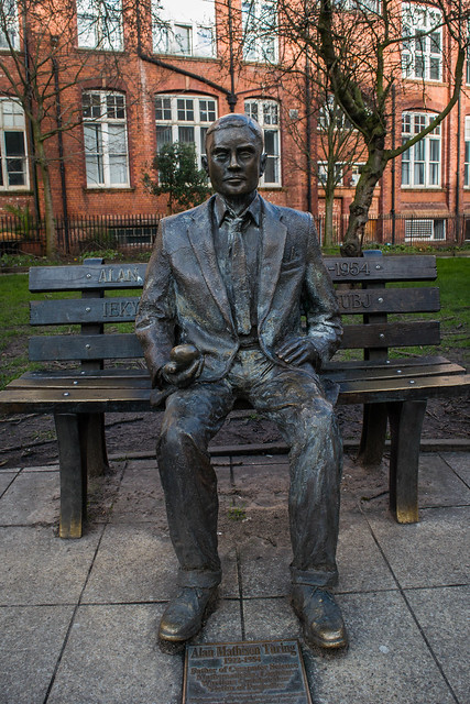 Alan Turing Memorial - Manchester
