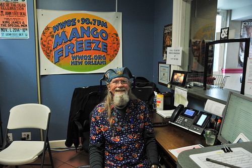 Tommy Boehm mans the front desk - March 5, 2020. Photo by Michael E. McAndrew.