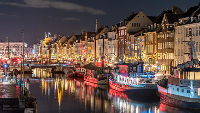 Copenhagen 2019 - citylights (Nyhavn)